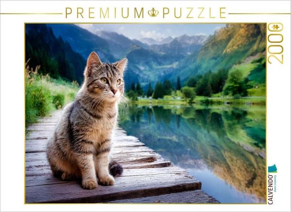 CALVENDO Puzzle Der stille Beobachter | 2000 Teile Lege-Größe 90 × 67 cm Foto-Puzzle für glückliche Stunden