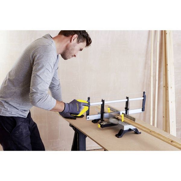 Produktbild: Gehrungss&auml;ge Blatt-L.560mm Schnitt-H.max.95mm Druckg.STANLEY