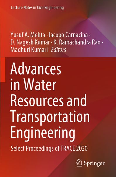Produktbild: Advances in Water Resources and Transportation Engineering