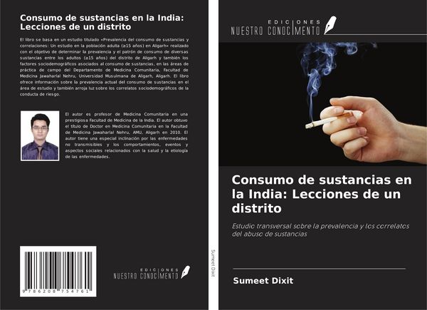 Produktbild: Consumo de sustancias en la India: Lecciones de un distrito