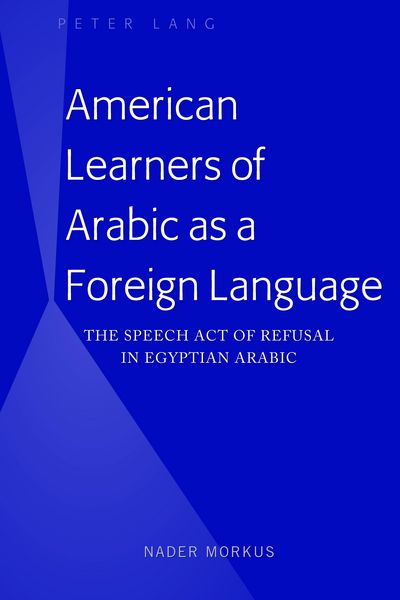Produktbild: American Learners of Arabic as a Foreign Language