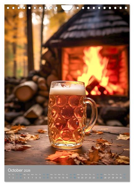 Produktbild: Beer (Wall Calendar 2026 DIN A4 portrait), CALVENDO 12 Month Wall Calendar