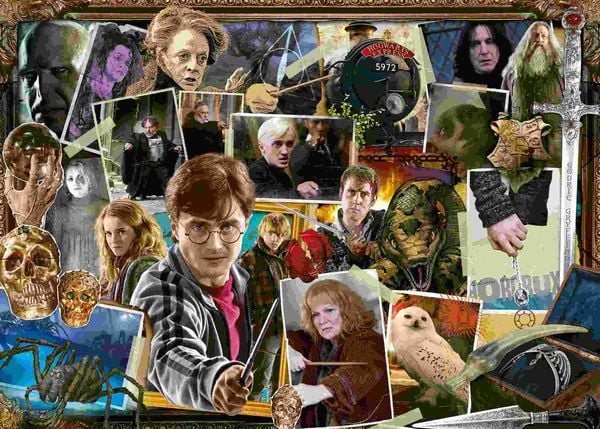 Produktbild: Erwachsenenpuzzle 1000 Teile - Harry Potter gegen Voldemort