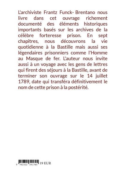 Produktbild: L&eacute;gendes et archives de la Bastille