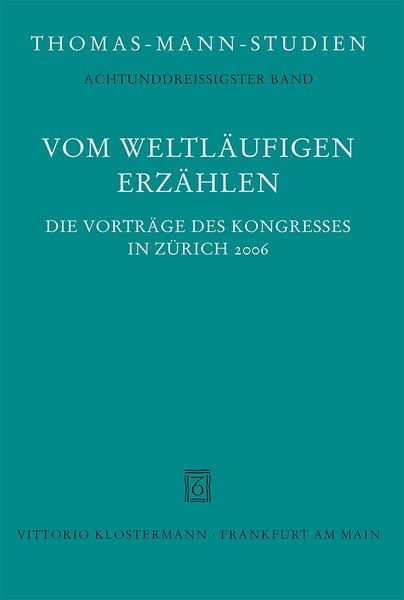 Produktbild: Vom weltl&auml;ufigen Erz&auml;hlen