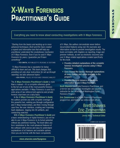 Produktbild: X-Ways Forensics Practitioner S Guide