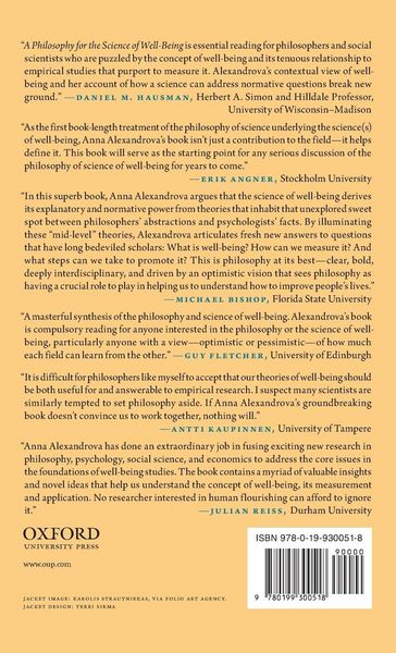 Produktbild: Philosophy for the Science of Well-Being