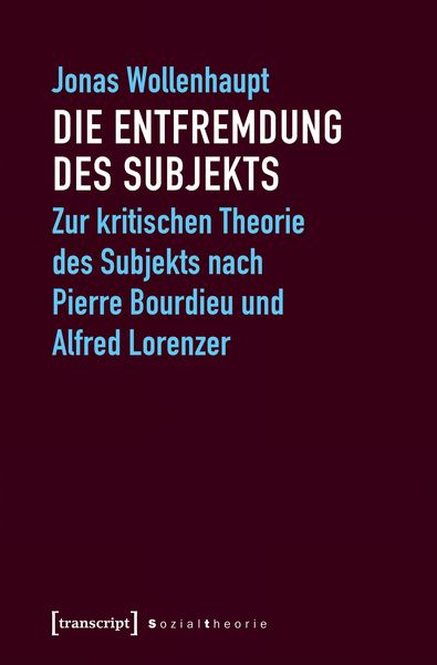 Produktbild: Die Entfremdung des Subjekts