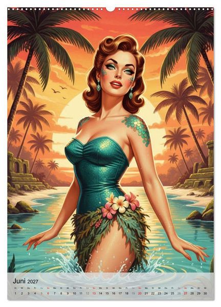 Produktbild: Monster-Girls (hochwertiger Premium Wandkalender 2027 DIN A2 hoch), Kunstdruck in Hochglanz