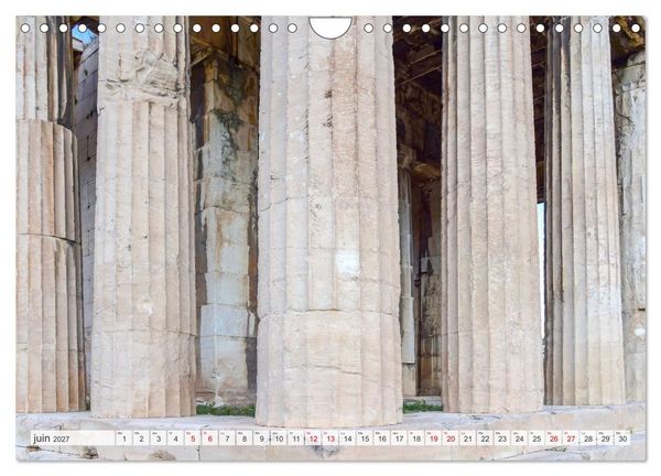 Produktbild: Gr&egrave;ce antique et Architecture (Calendrier mural 2027 DIN A4 vertical), CALVENDO calendrier mensuel