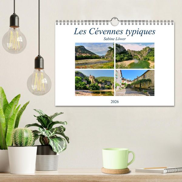 Produktbild: Les C&eacute;vennes typiques (Calendrier mural 2026 DIN A4 vertical), CALVENDO calendrier mensuel