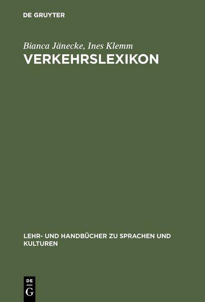Produktbild: Verkehrslexikon