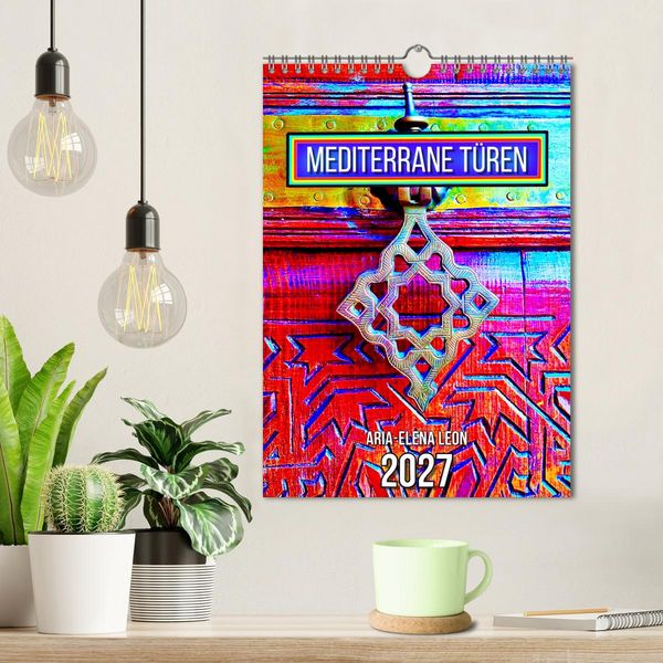 Produktbild: Mediterrane T&uuml;ren (Wandkalender 2027 DIN A4 hoch), CALVENDO Monatskalender