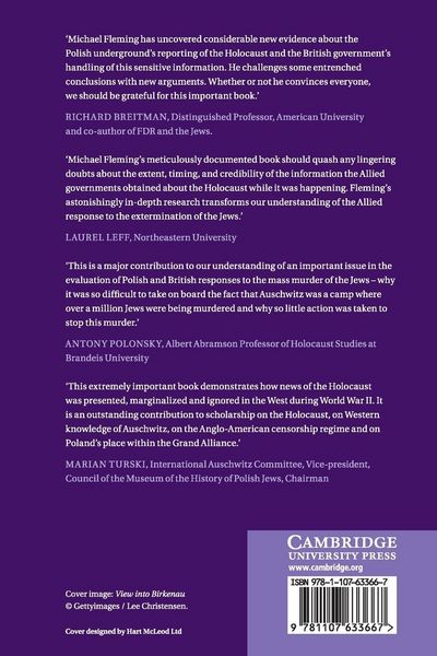 Produktbild: Auschwitz, the Allies and Censorship of the Holocaust