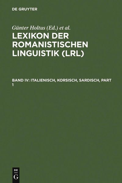 Produktbild: Italienisch, Korsisch, Sardisch