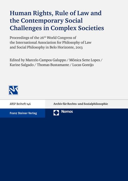 Produktbild: Human Rights, Rule of Law and the Contemporary Social Challenges in Complex Societies