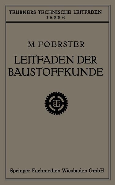 Produktbild: Leitfaden der Baustoffkunde
