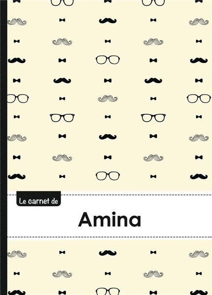 Produktbild: Le carnet d amina lignes, 96p, a5