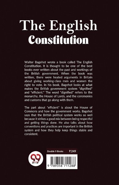 Produktbild: The English Constitution