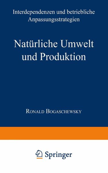Produktbild: Nat&uuml;rliche Umwelt und Produktion
