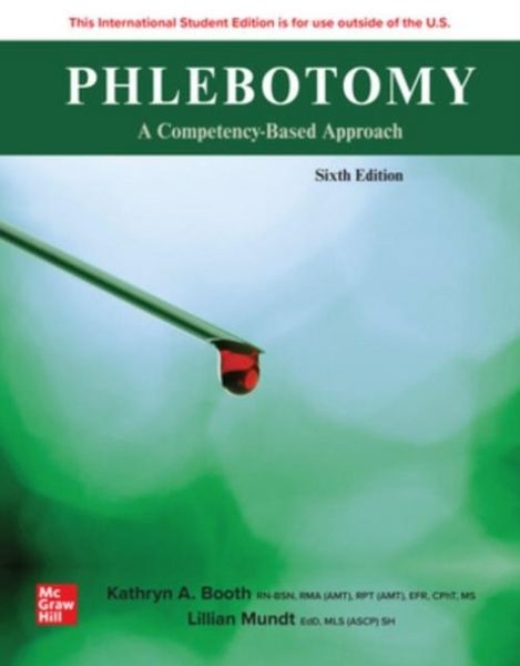 Produktbild: Booth, K: Phlebotomy: A Competency Based Approach ISE