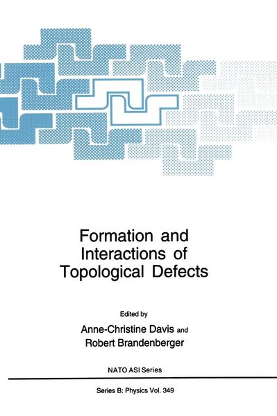 Produktbild: Formation and Interactions of Topological Defects