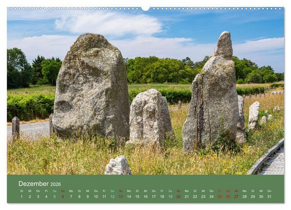 Produktbild: Mysteri&ouml;se Megalithen (hochwertiger Premium Wandkalender 2026 DIN A2 quer), Kunstdruck in Hochglanz