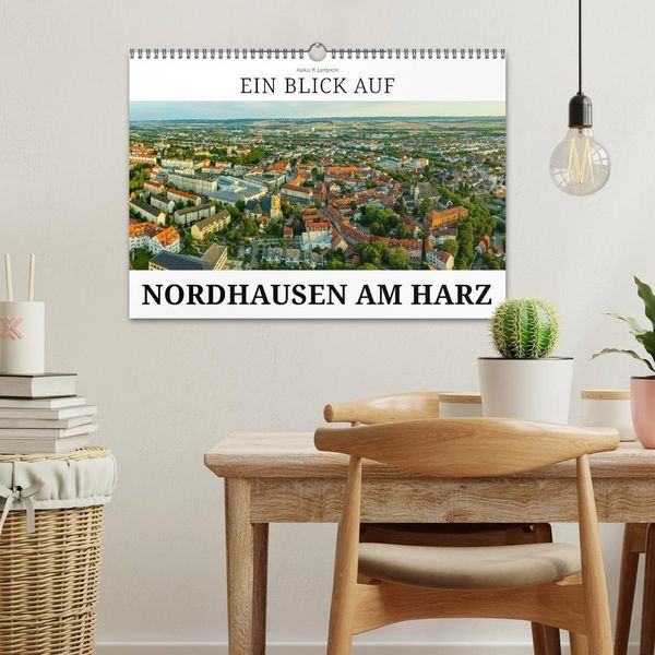 Produktbild: Ein Blick auf Nordhausen am Harz (Wandkalender 2026 DIN A3 quer), CALVENDO Monatskalender