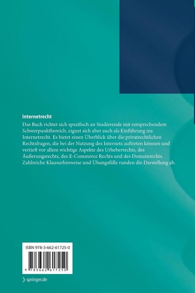 Produktbild: Internetrecht