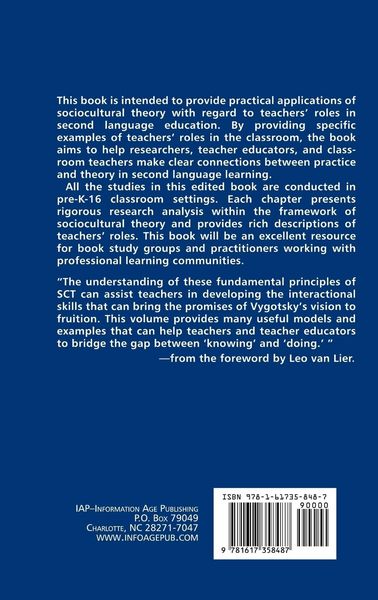 Produktbild: Teacher's Roles in Second Language Learning