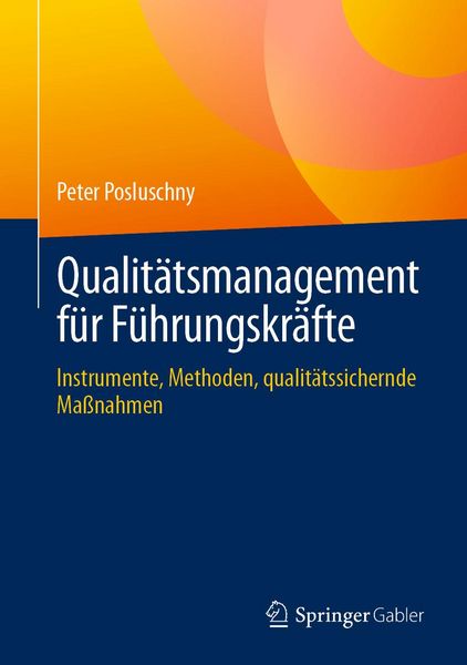 Produktbild: Qualit&auml;tsmanagement f&uuml;r F&uuml;hrungskr&auml;fte