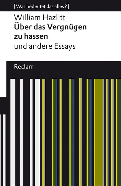 Produktbild: &Uuml;ber das Vergn&uuml;gen zu hassen und andere Essays