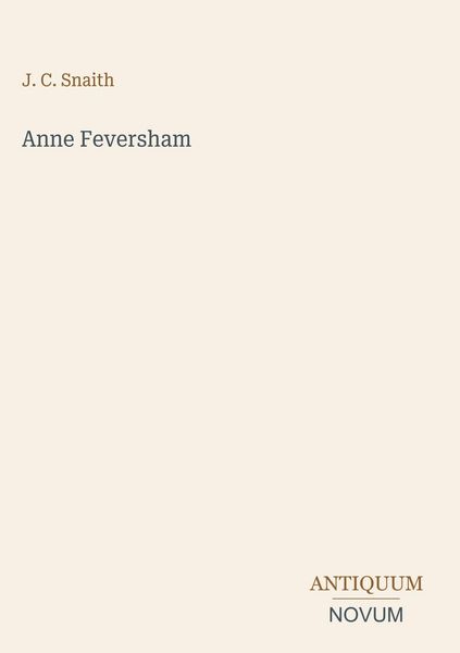 Produktbild: Anne Feversham