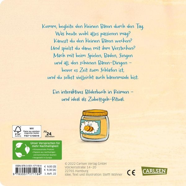 Produktbild: Streichelst du auch den Bärenbauch?