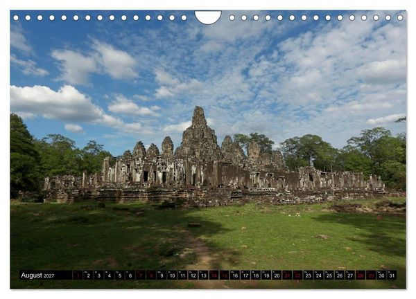 Produktbild: Angkor - Mythos im Reich der Khmer (Wandkalender 2027 DIN A4 quer), CALVENDO Monatskalender