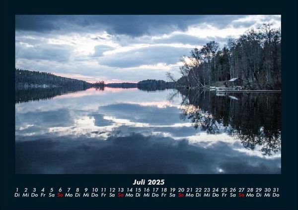 Produktbild: Die Seen der Erde 2025 Fotokalender DIN A4