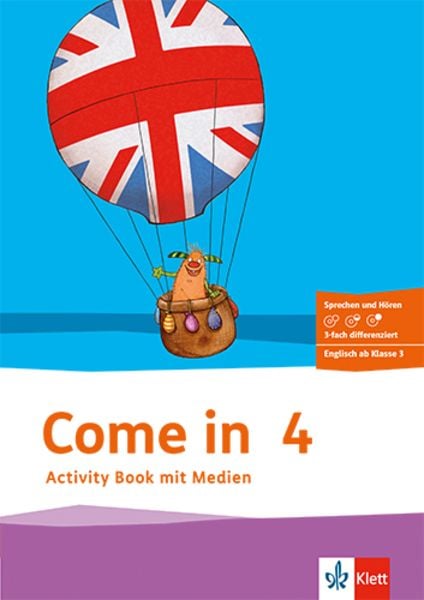 Come in 4. Activity Book mit Bildkarten und Audio-CD Klasse 4, Set von , Klett Schulbuchverlag, 978-3-12-588910-1