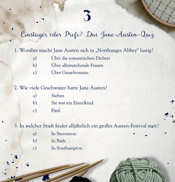 Produktbild: Zettelkalender - Weihnachten mit Jane Austen