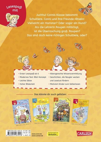 Produktbild: Lesen lernen mit Conni: Conni und die Schultiere