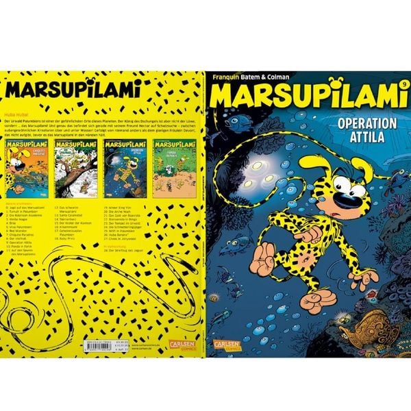 Produktbild: Marsupilami 9: Operation Attila