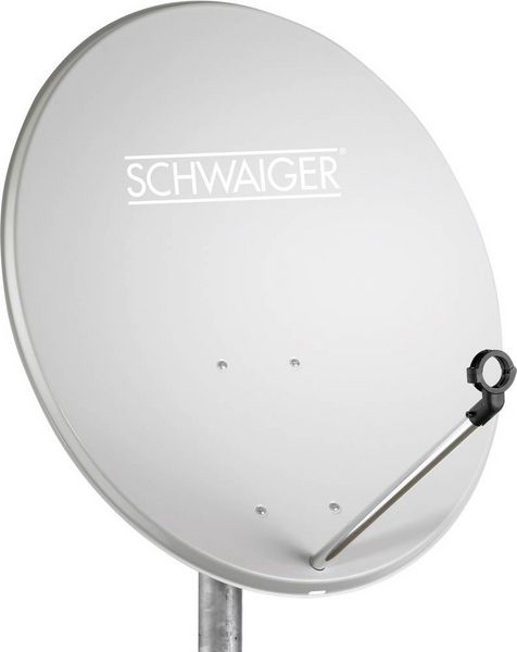 Produktbild: Schwaiger SPI440.0 SAT Antenne 42cm Reflektormaterial: Stahl Hellgrau