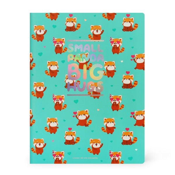 Produktbild: Legami Notizbuch liniert - Large - Roter Panda