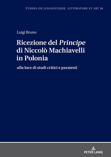 Produktbild: Ricezione del Principe di Niccol&ograve; Machiavelli in Polonia