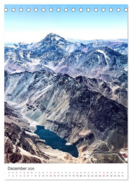 Produktbild: Chile - Ein unentdecktes Paradies. (Tischkalender 2026 DIN A5 hoch), CALVENDO Monatskalender
