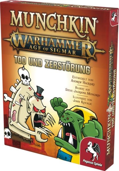 Produktbild: Munchkin Warhammer: Age of Sigmar - Tod und Zerst&ouml;rung [Erweiterun]