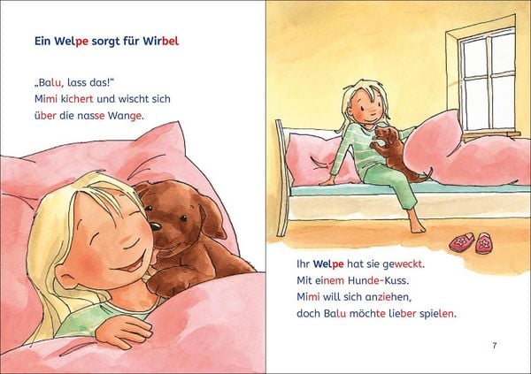 Produktbild: Lesel&ouml;wen 1. Klasse - Zwei Freundinnen und ein neugieriger Welpe