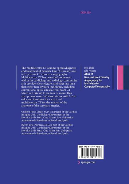 Produktbild: Atlas of Non-Invasive Coronary Angiography by Multidetector Computed Tomography