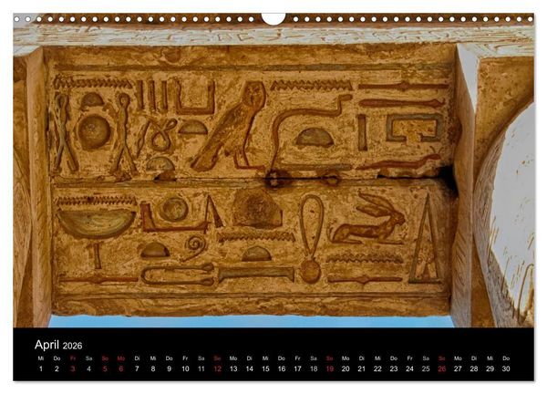Produktbild: Luxor in Bildern - Auf den Spuren des antiken &Auml;gypten in Theben Ost und Theben West (Wandkalender 2026 DIN A3 quer), CALVENDO Monatskalender