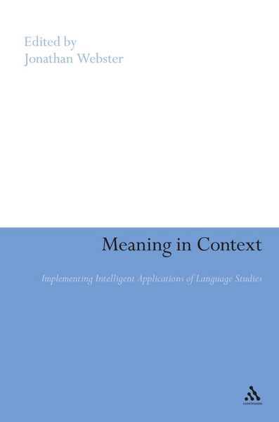Produktbild: Meaning in Context