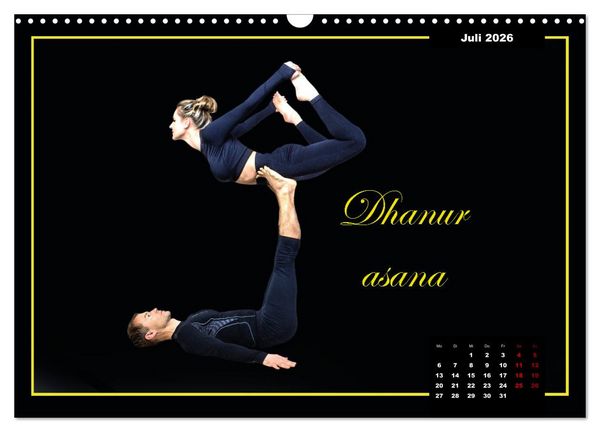 Produktbild: Yoga - Asana (Wandkalender 2026 DIN A3 quer), CALVENDO Monatskalender
